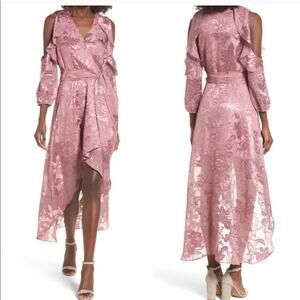 Revolver Devlin Cold Shoulders Wrap Dress‎
